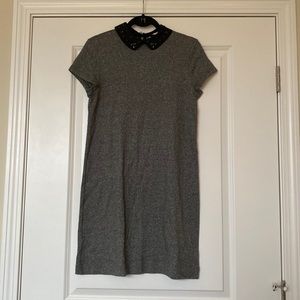 Loft Jeweled Collar Dress